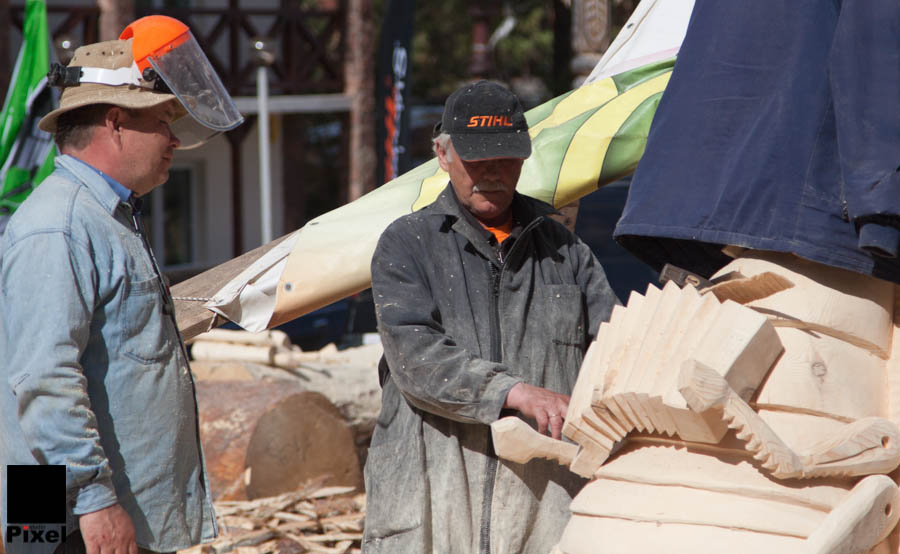 Фестиваль деревянной скульптуры "Лукоморье" 2013 