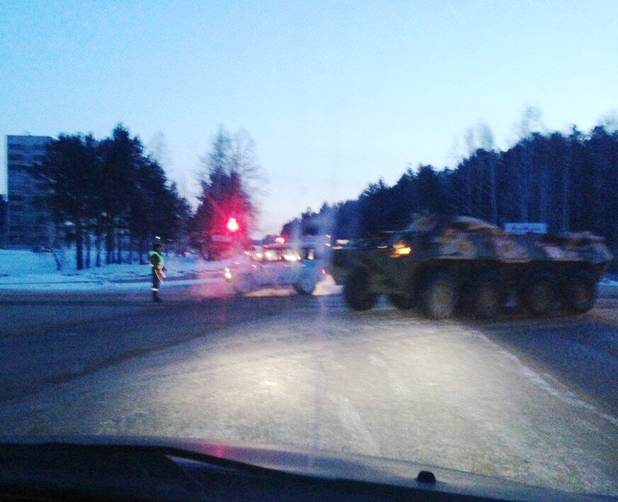 Обычное ангарское утро 2013.02.22