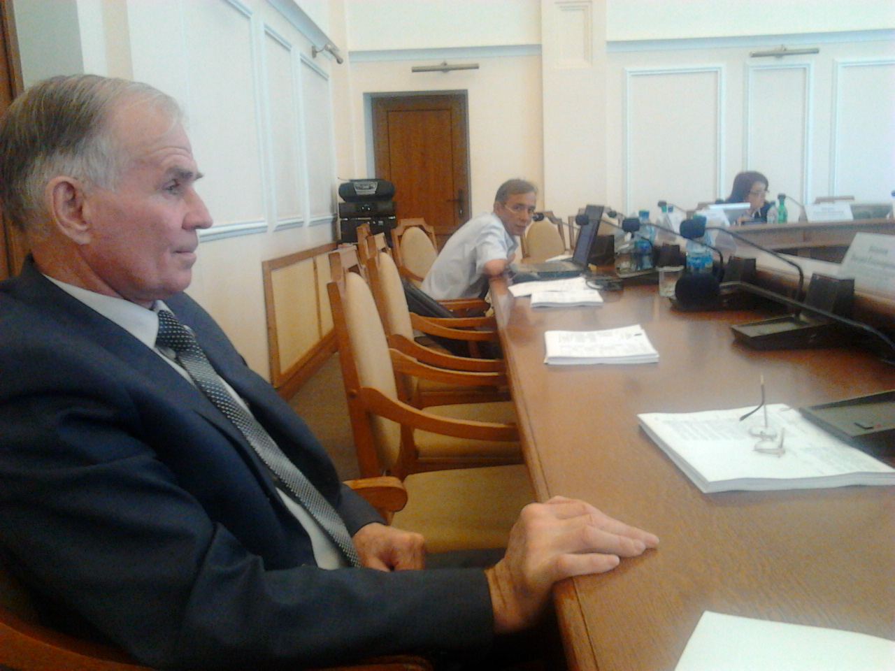 Рабочее заседание Думы АМО 21.08.2012 года.  депутат Сергей Бренюк 