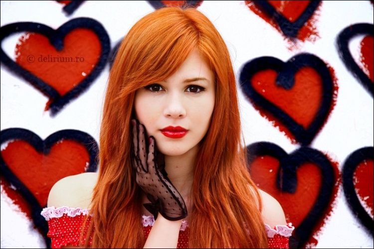 Очередная рыжая))))))