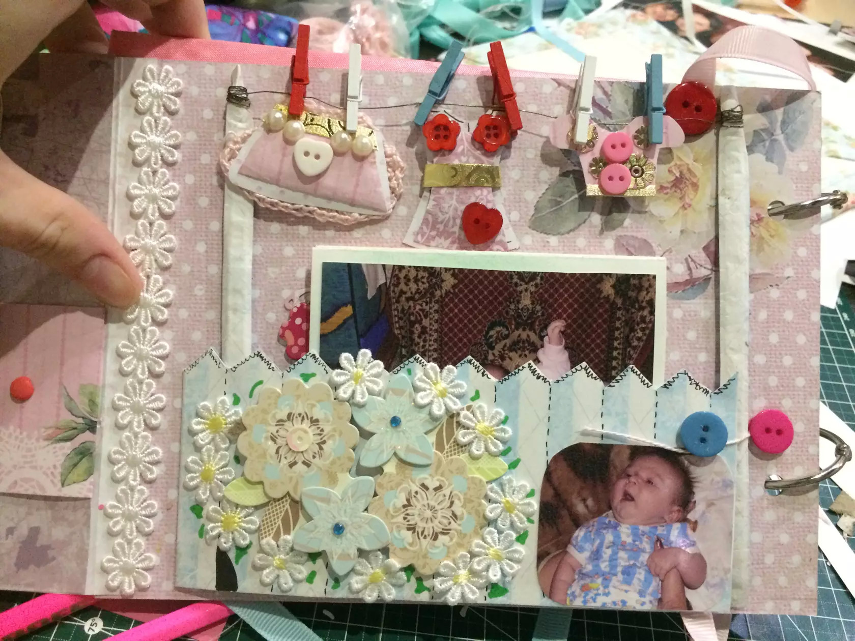 страничка из альбома, своими руками