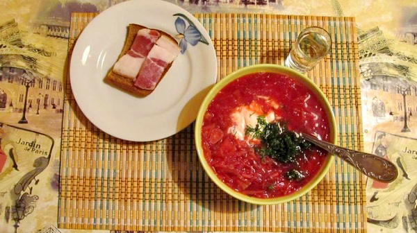 борсч и сало))))))