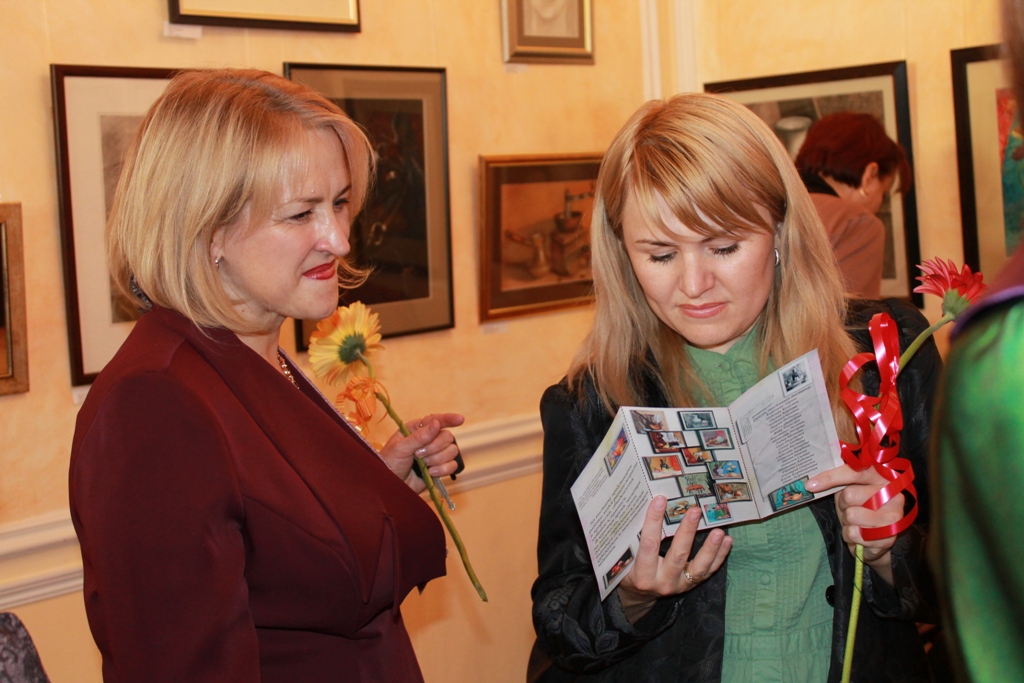 Открытие выставки работ Студии "Творчество"
