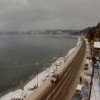 2015-01-22 1019 Понижение уровня озера сегодя. Этот снимок сделан в 10:19, уровень пока  вот  такой.