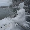 Снеговая баба:в ожидании