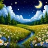 Светит месяц в ночи одинокий... ПЕСНЯ В ДУШУ Светит месяц в ночи одинокий... ПЕСНЯ В ДУШУ