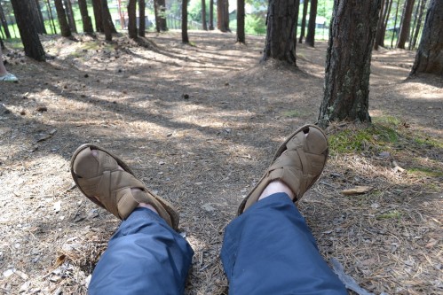 отдыхаюсчие висёлые ноги при васхаждении на "Гребешок"))))))