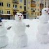 Семья снеговиков )))