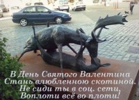 олени к святому волентину)))))) олени к святому волентину))))))