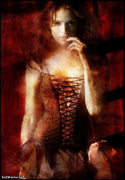 Очередная рыжая)))