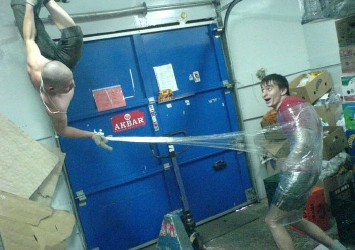 Я знал что человек паук существует!!!