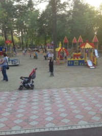 Дети в Парке Нефтехимиков