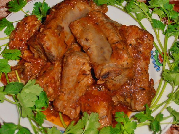 ребра свинячьи)))))