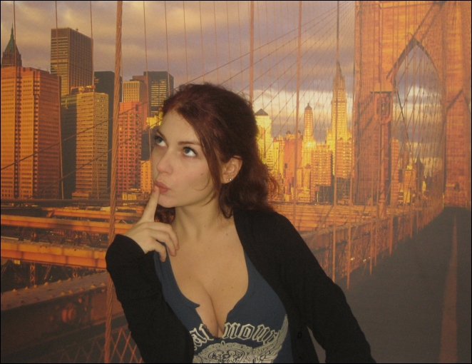 Очередная рыжая)))))