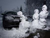ДТП снеговиков