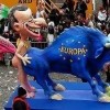 На фестивале скульптур политиков в Германии На фестивале скульптур политиков в Германии