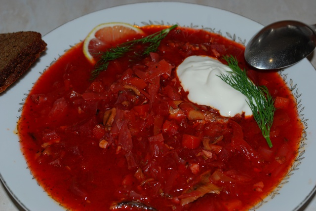 Борсч з килькой)))))))