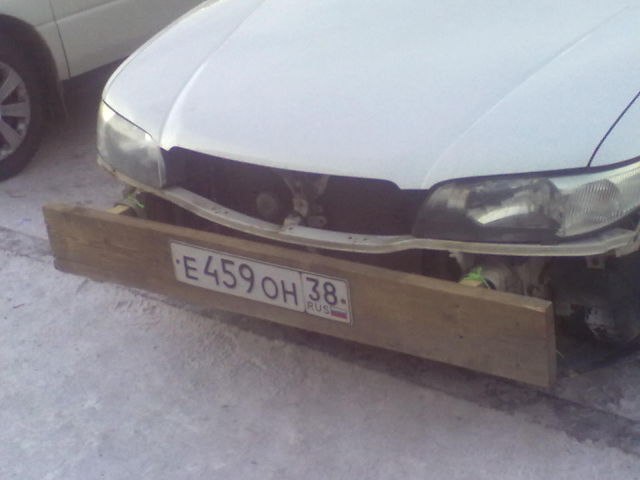 Зимний вариант бампера