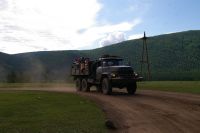 бурятский автобус с едущими на отдых тувинцами