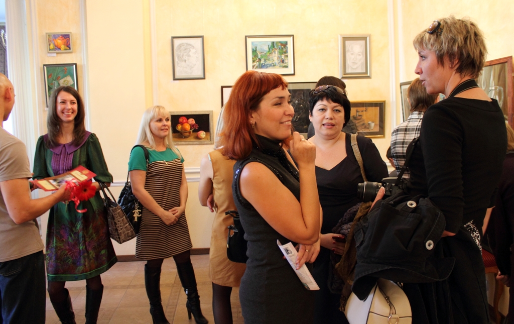 Открытие выставки работ Студии "Творчество"