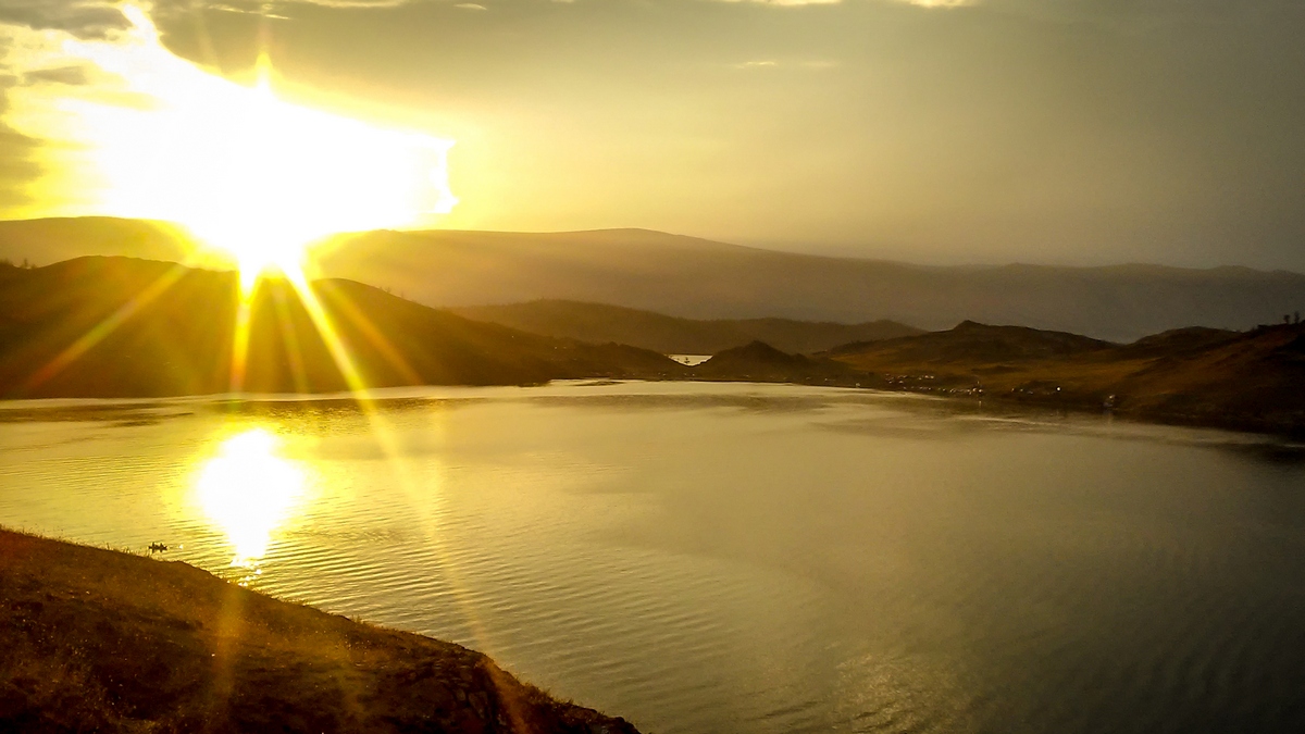 Спускается вечер...