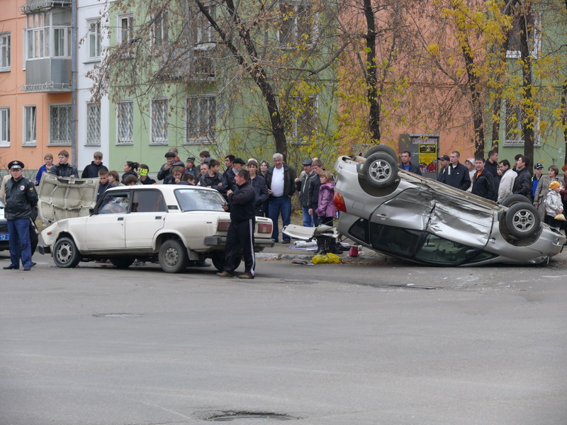 Ангарск перекресток Алешина-Енисейская 07.10.09