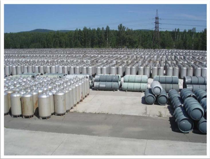 Контейнеры с ураном