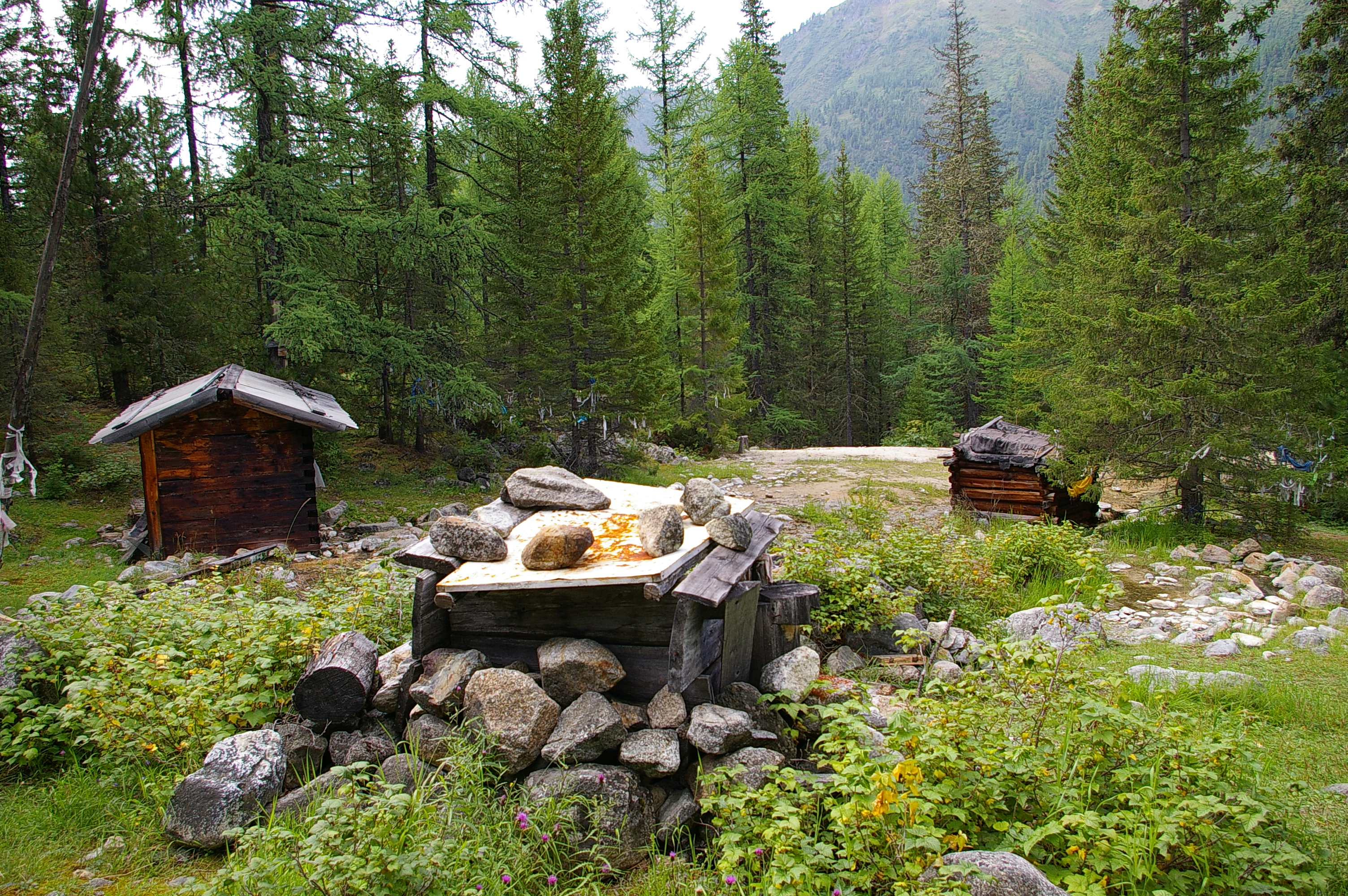 баньки на Хойтоголе