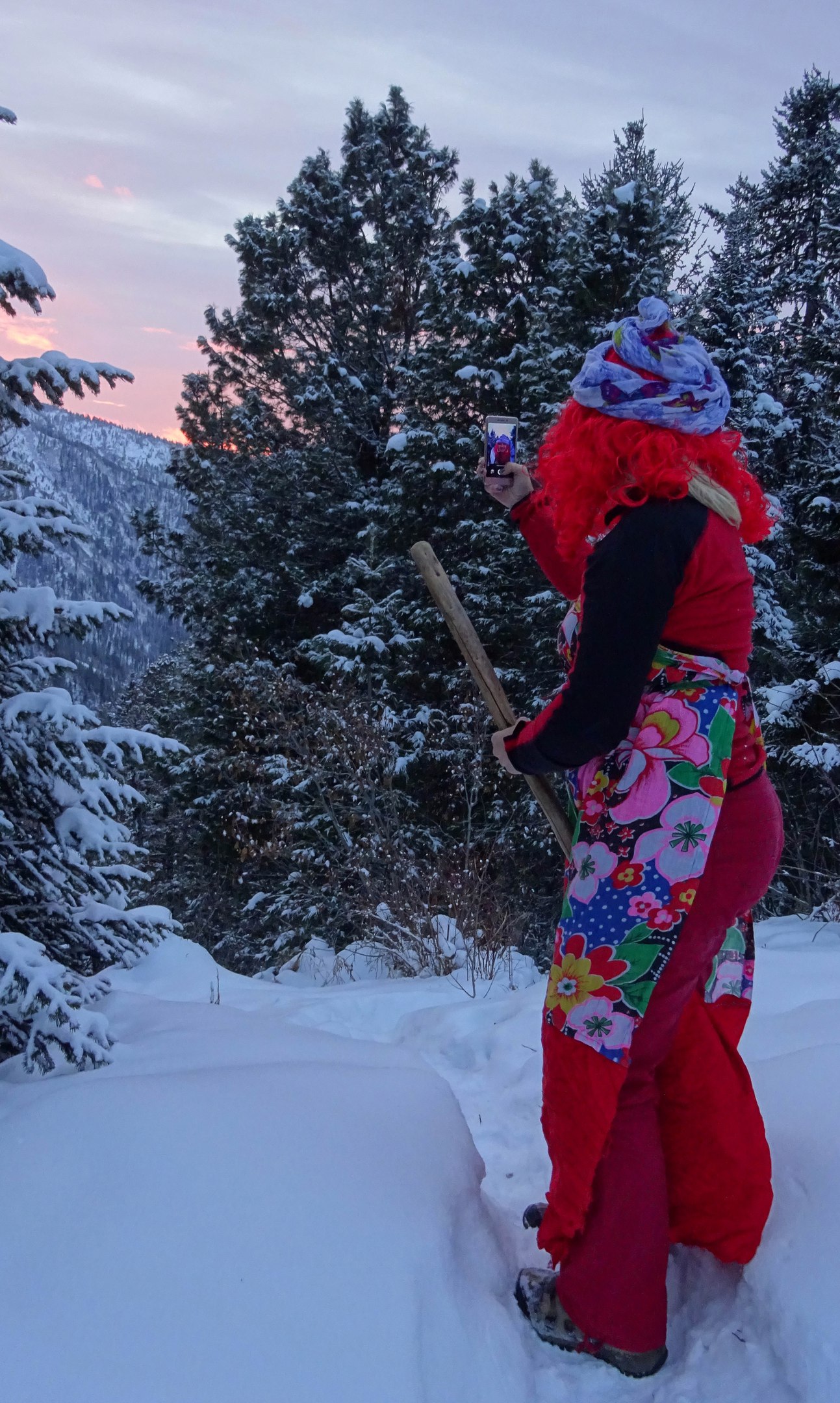 даже баба Яга фоткает закаты, а ты чего ждешь?