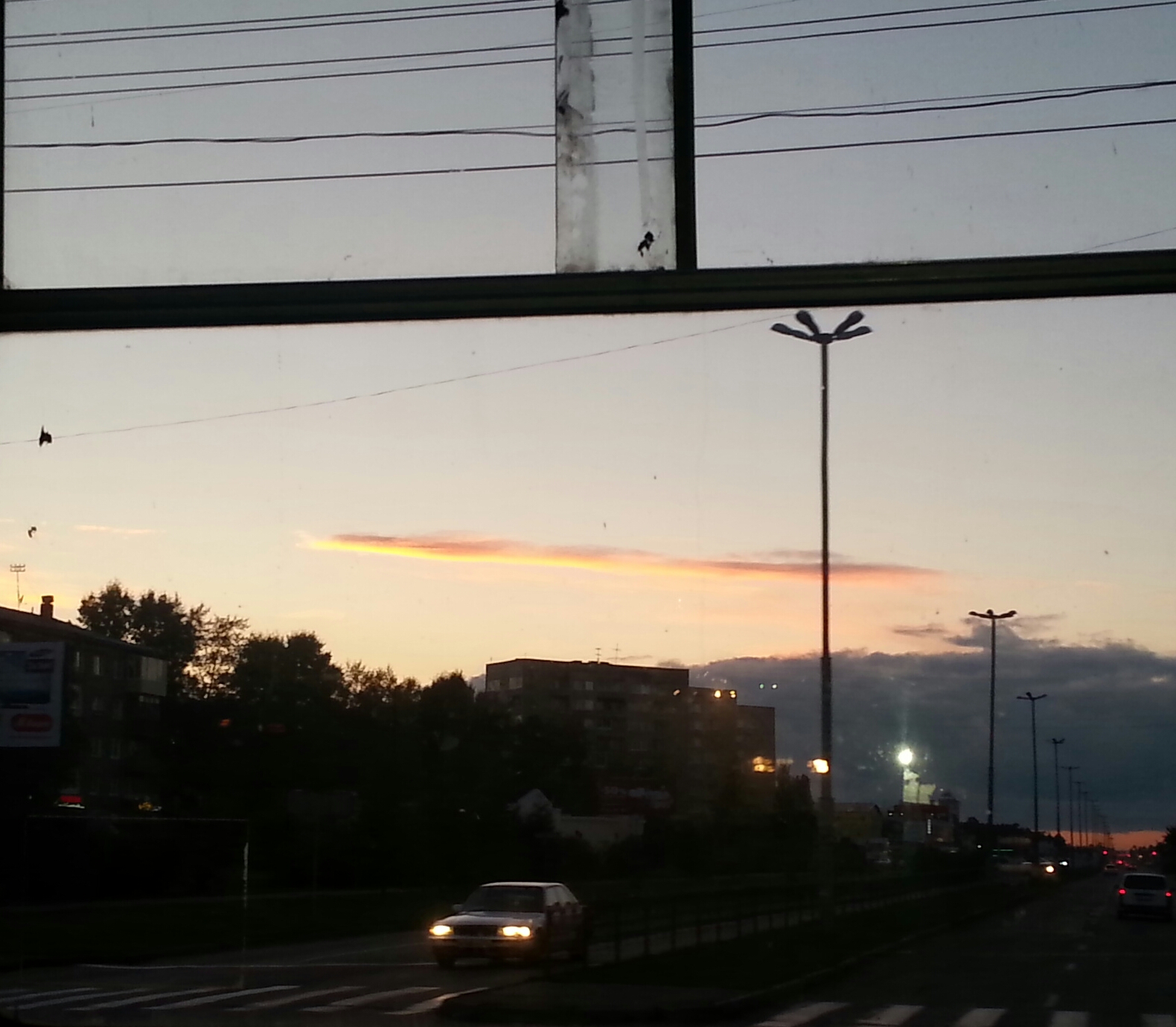 Очередное облако)))))) из трамвая)))))