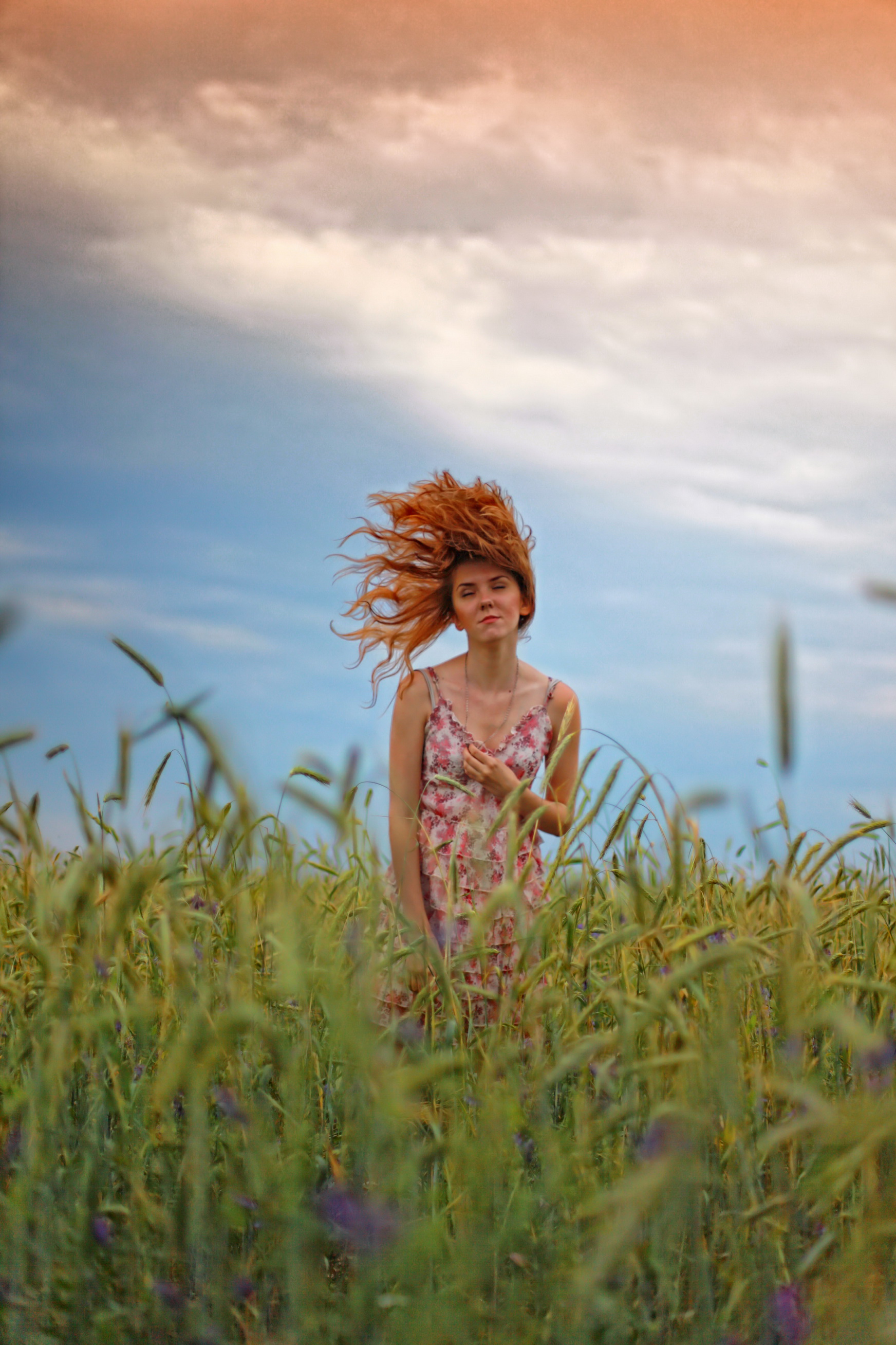 Очередная рыжая))))))