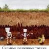 Сильные подземные толчки Сильные подземные толчки