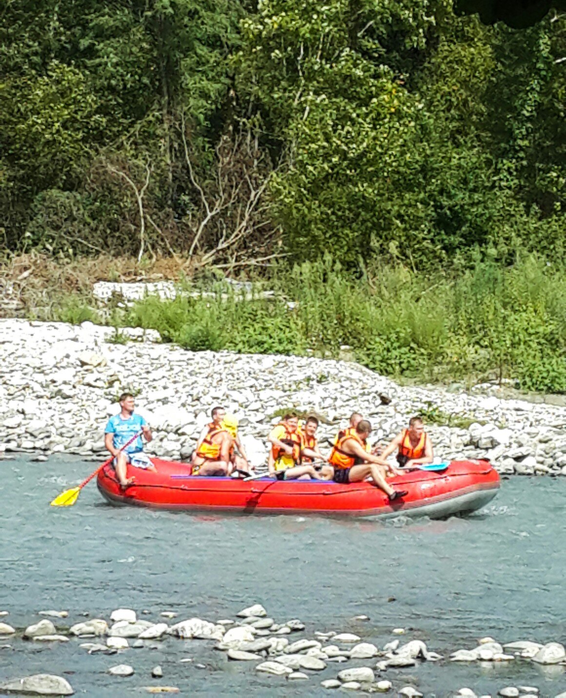 Мзымта - сплавщики