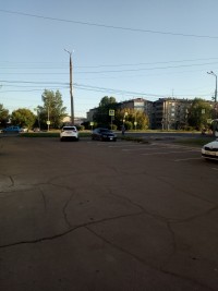 На парковке у цзн Ангарска