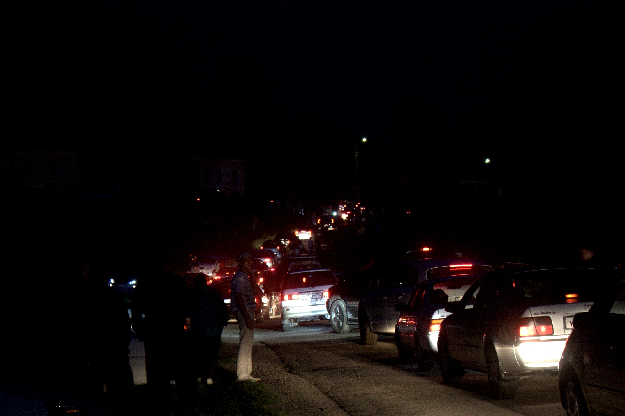 Первый общегородской запуск летающих фонарей