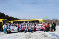 Коллектив АНХК принял массовое участие в «Лыжне России»