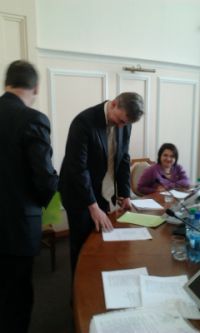 Работа  Счетной комиссии по выборам Мэра АМО