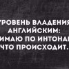 Уровень владения английским