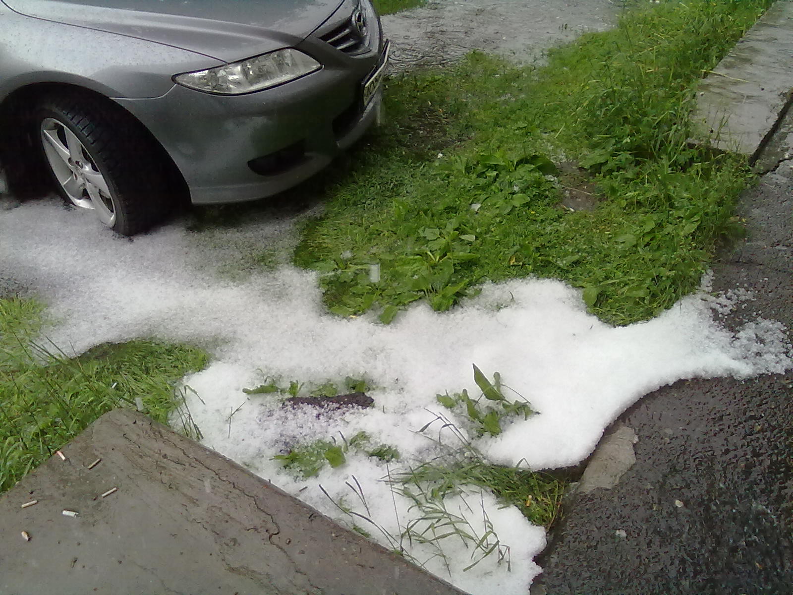 У кого ливень, а у кого и снег (24.06.2012)