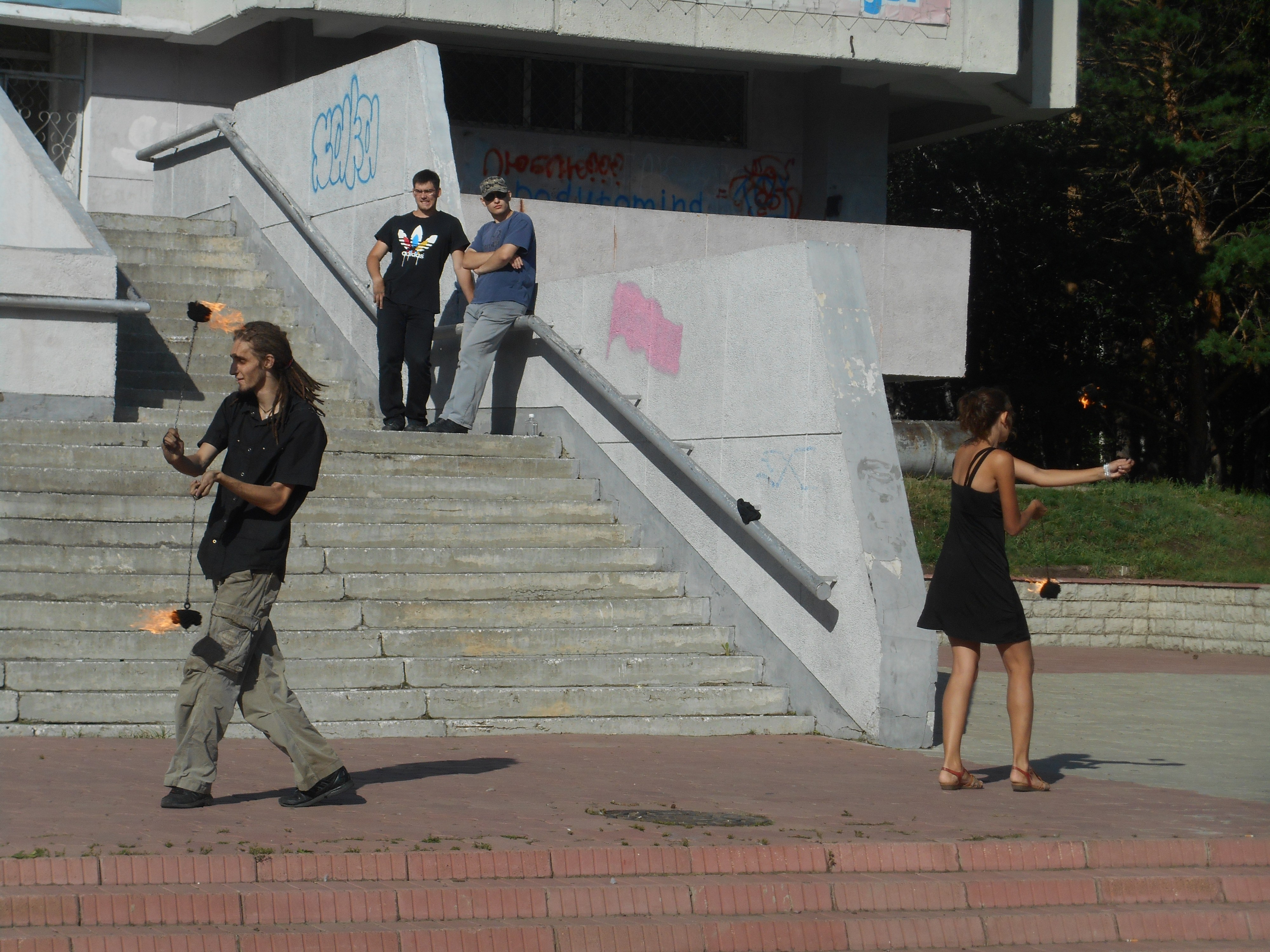 Файер-шоу 9 августа 2014