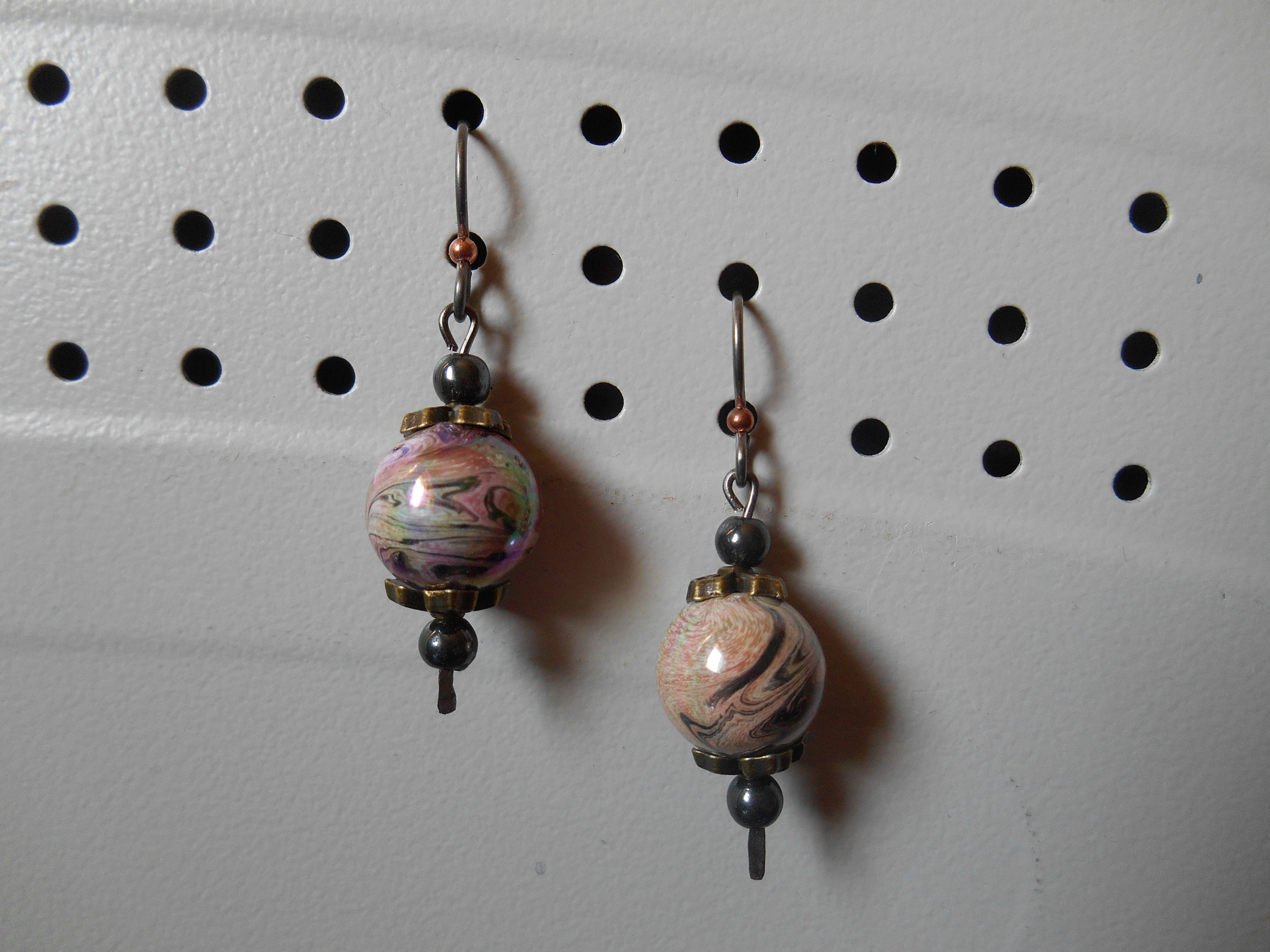 Сережки-"орешки"