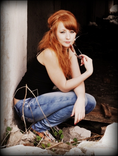 Очередная рыжая)))))