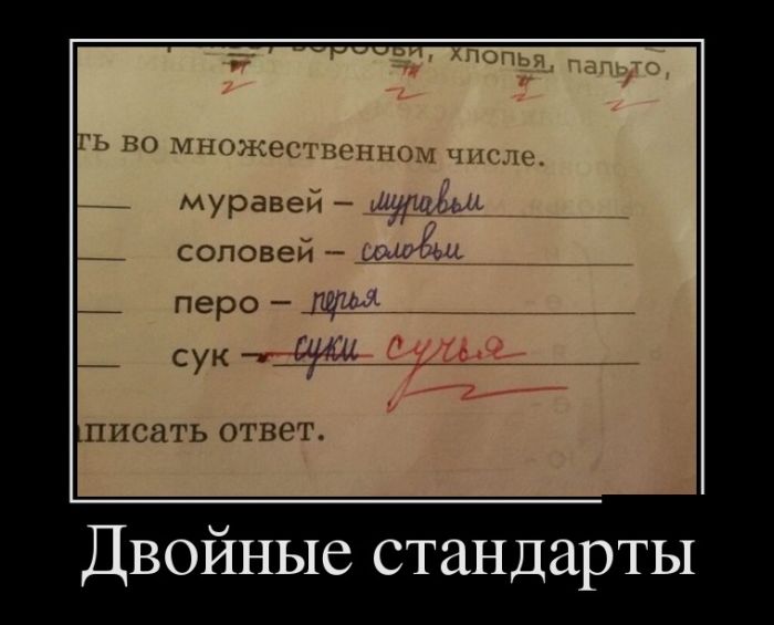 Двойные стандарты