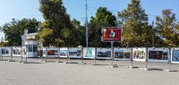 выставка МЧС на площади Нахимова в Севастополе