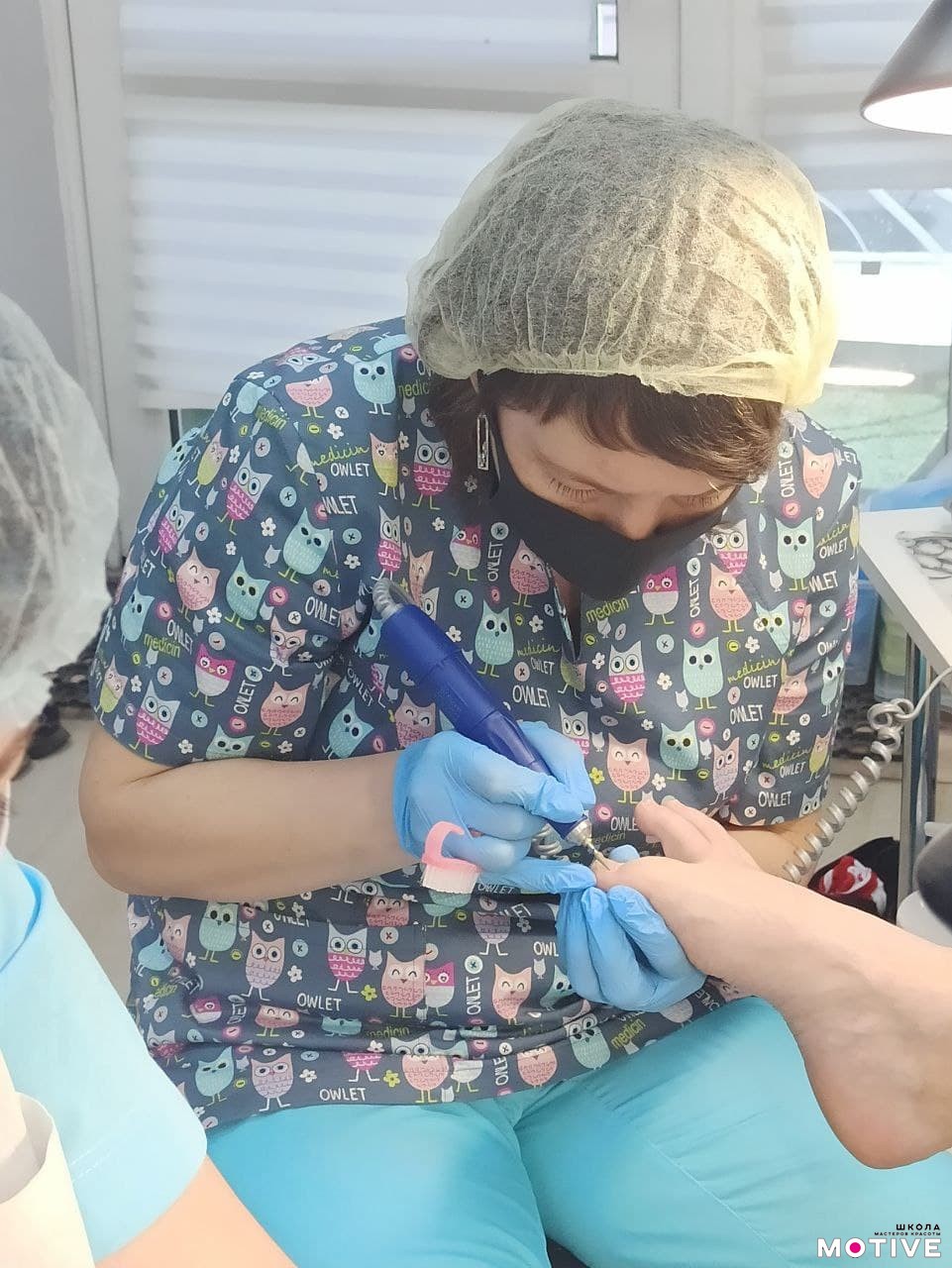 Обучение педикюру