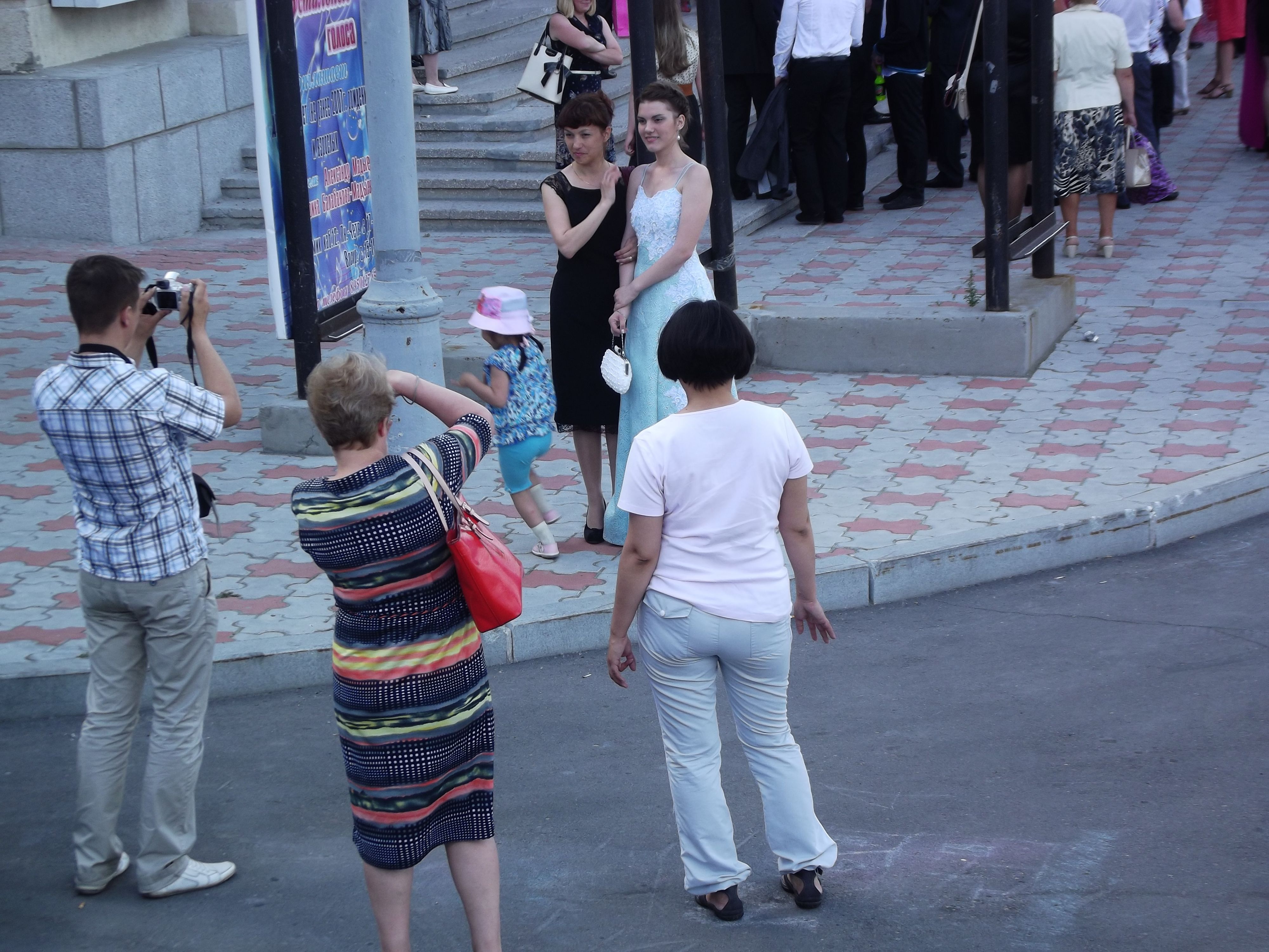 Перед выпускным вечером лицея № 2