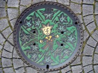 Лилии в городе Ичиномия Лилии в городе Ичиномия