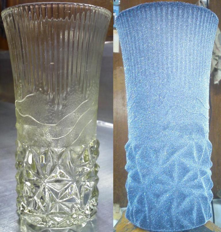 Ваза до и после