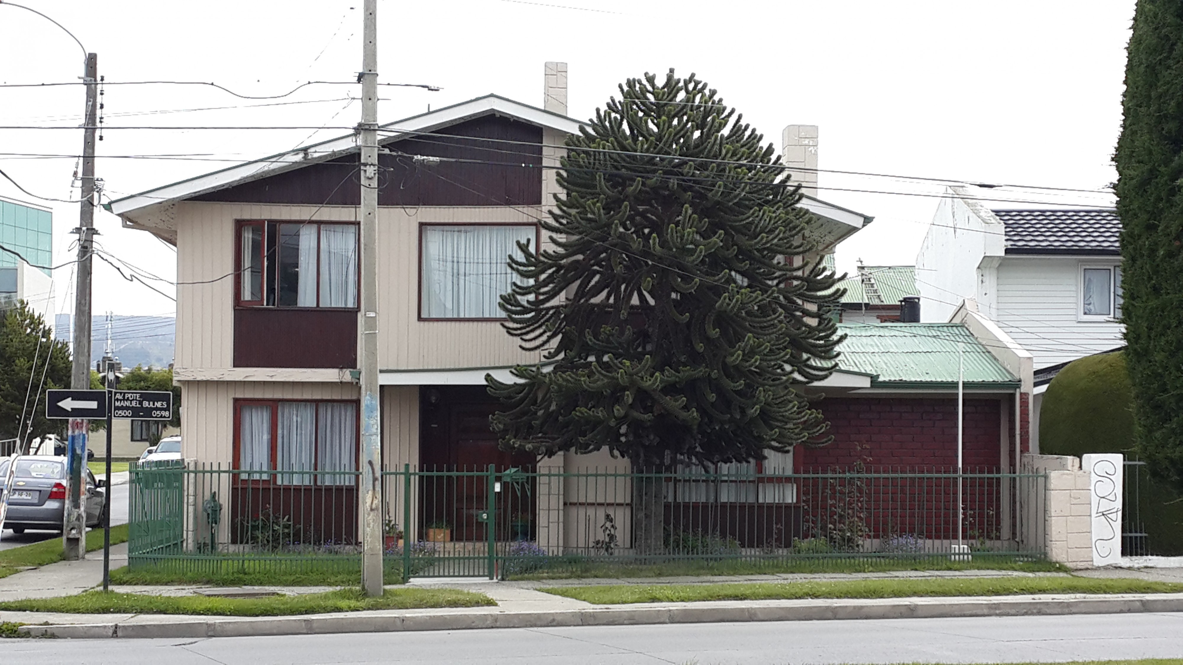 типичный домик обычного жителя Пунта-Аренас