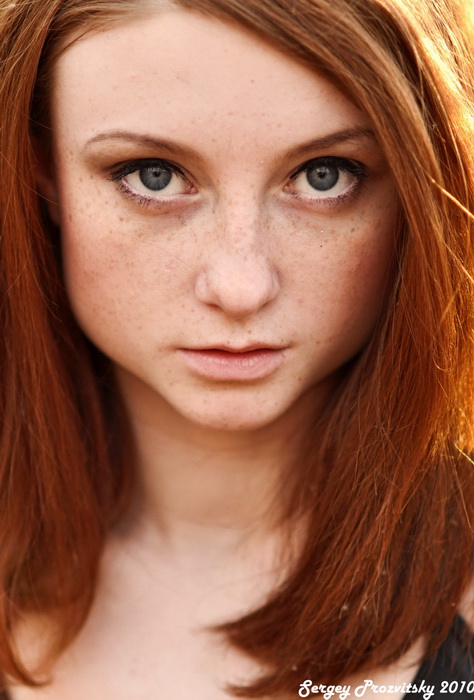 Очередная рыжая)))))